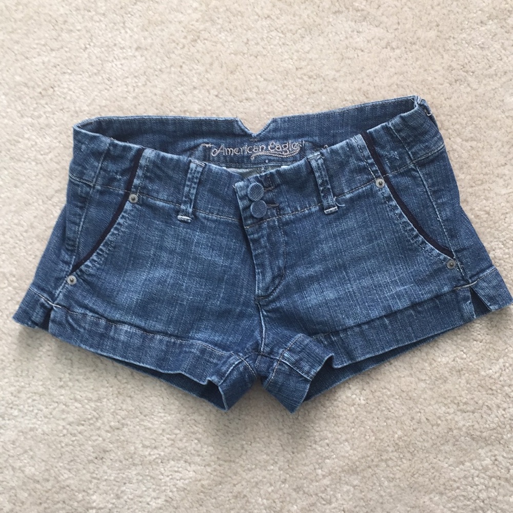 America Eagle size 4 jean shorts